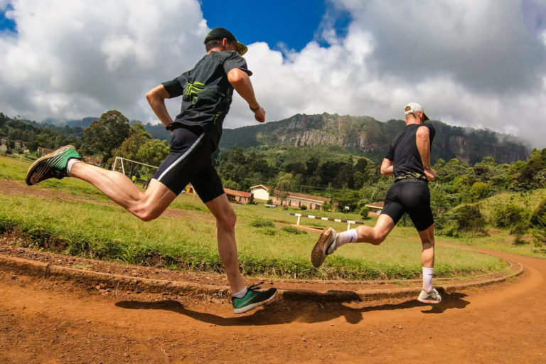 Running Kenya track