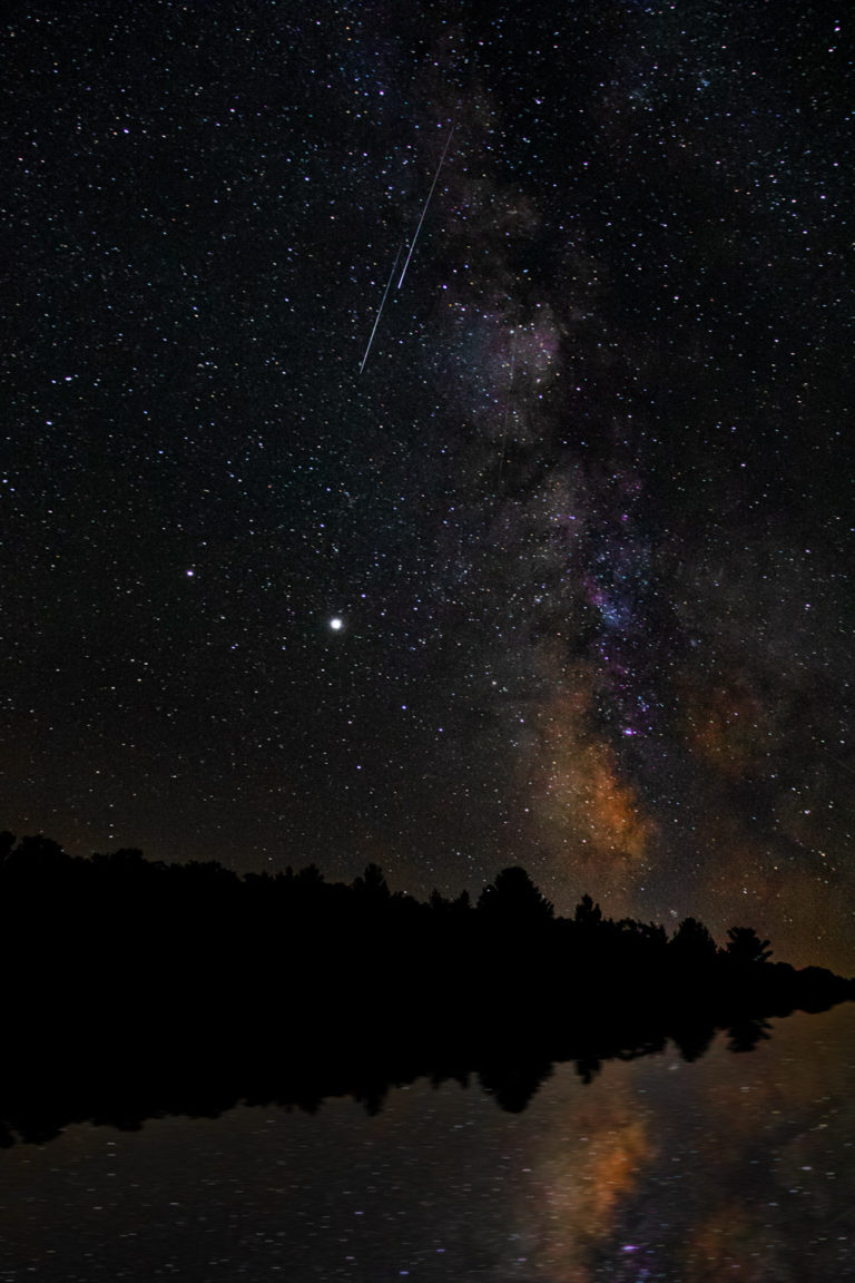 stars milky way meteors