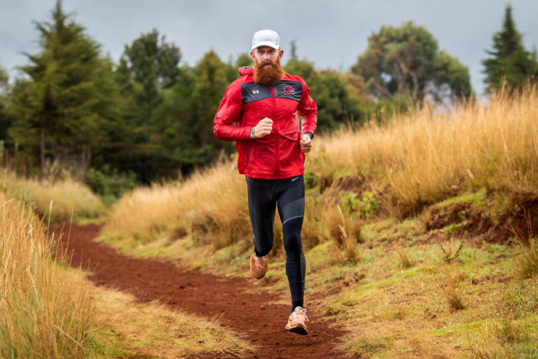 Running Kenya trail