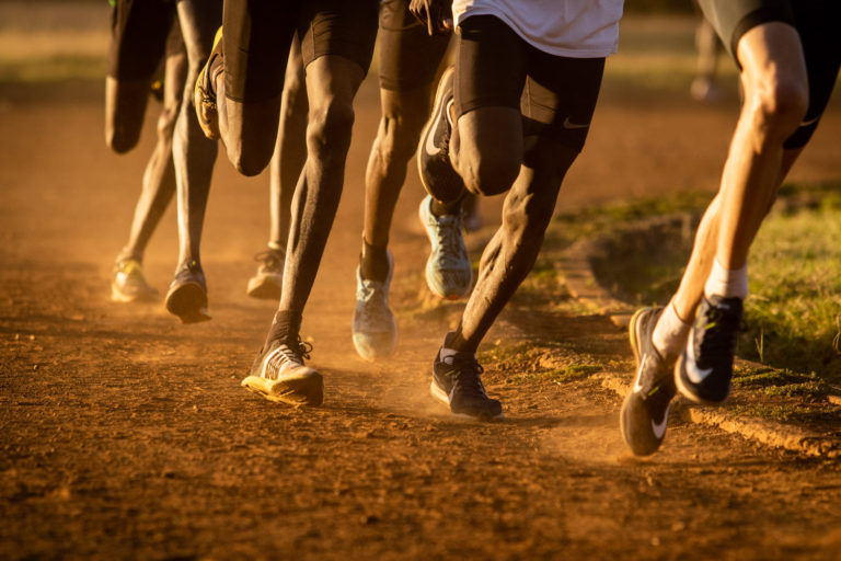 Kenya running feet