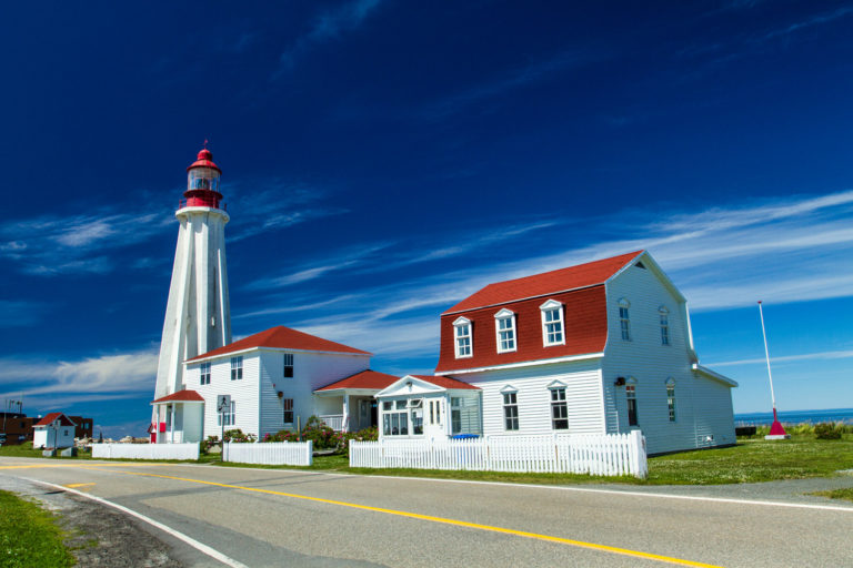 lighthouse blue sky