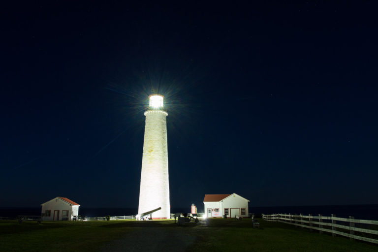 lighthouse night