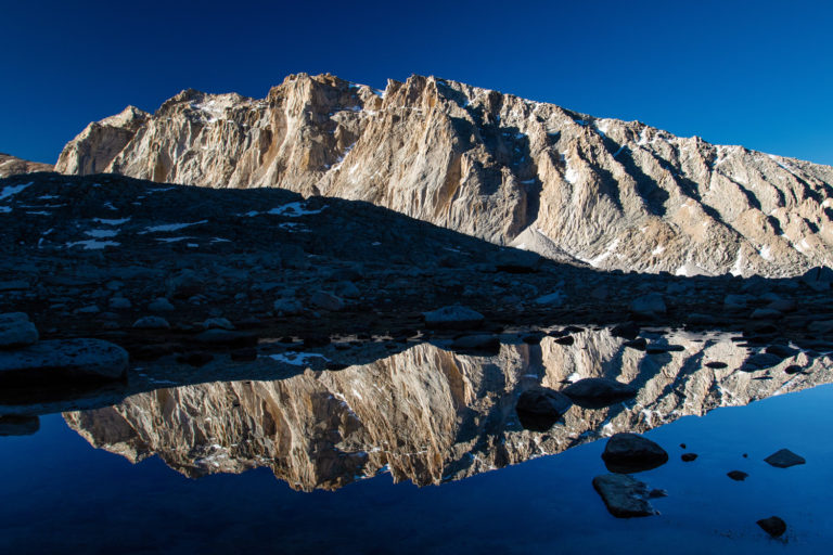 mountain reflection