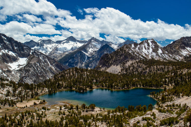 sierra nevada mountains lake