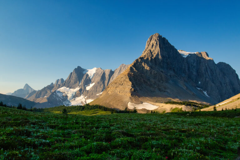 mountains sunrise