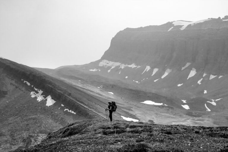 hiker mountains